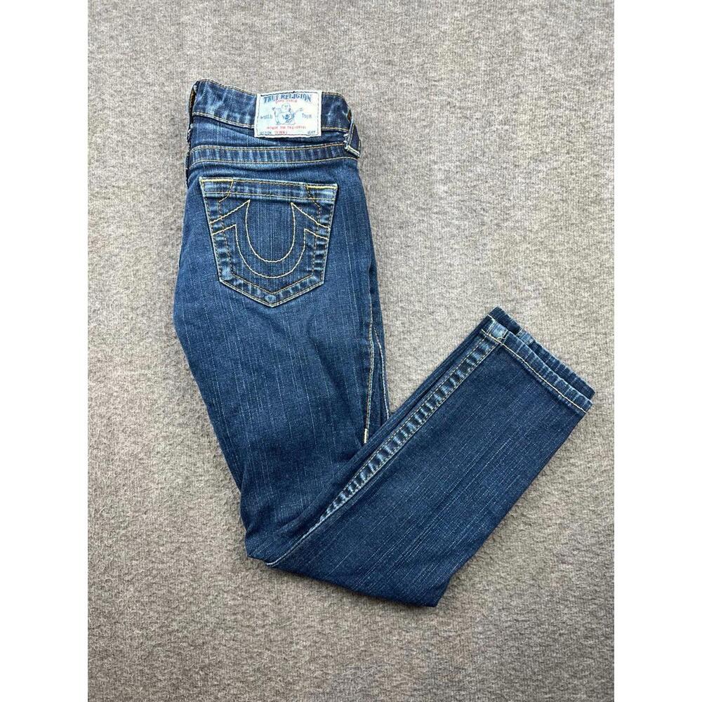 True Religion Halle Low Rise Women's Skinny Jeans Size 25